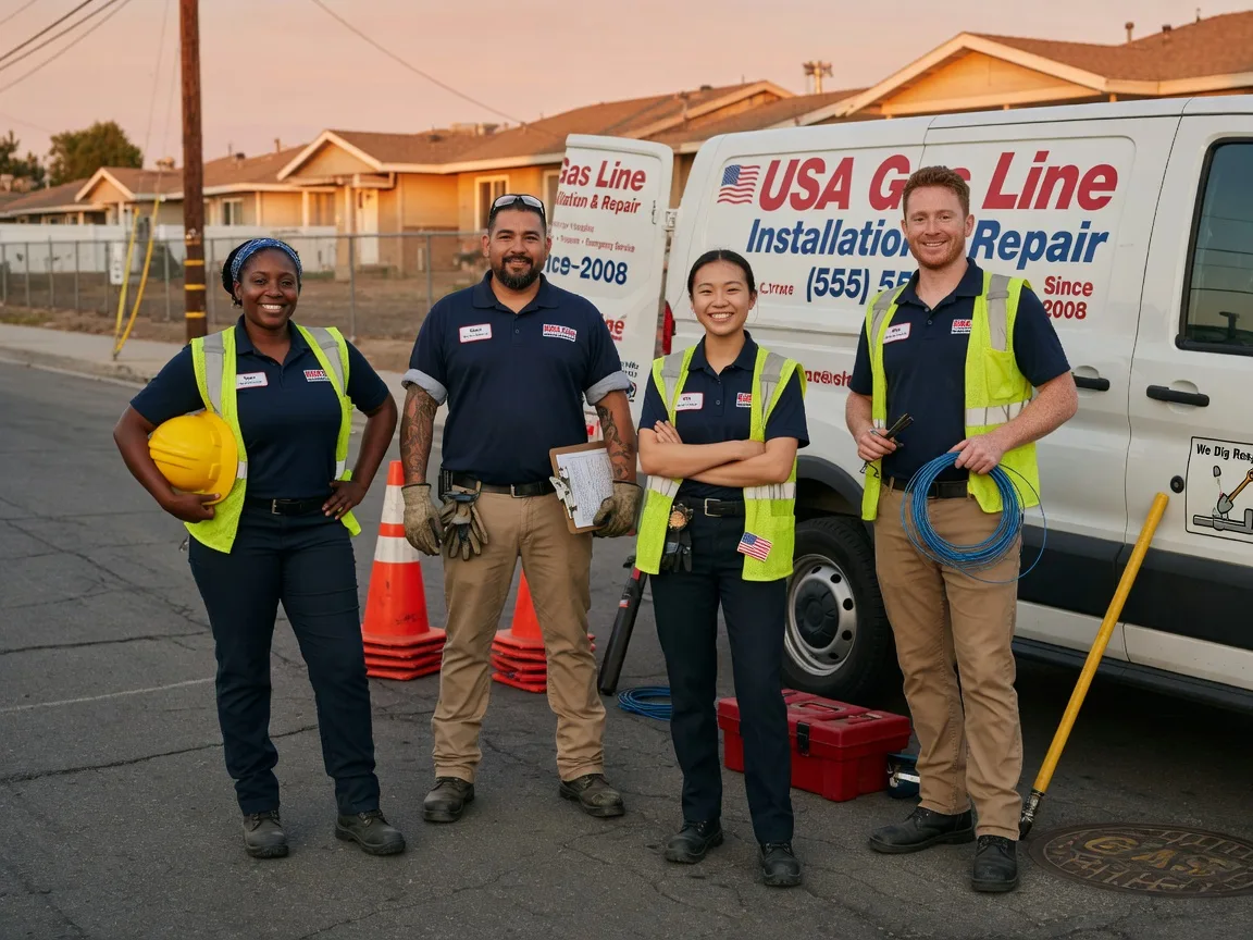 Gas Line Installation company in Evensville, TN